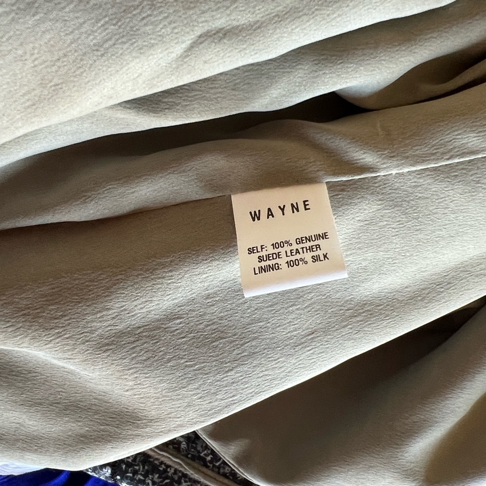 Wayne Distressed Suede Jacket - Picture 6 of 10
